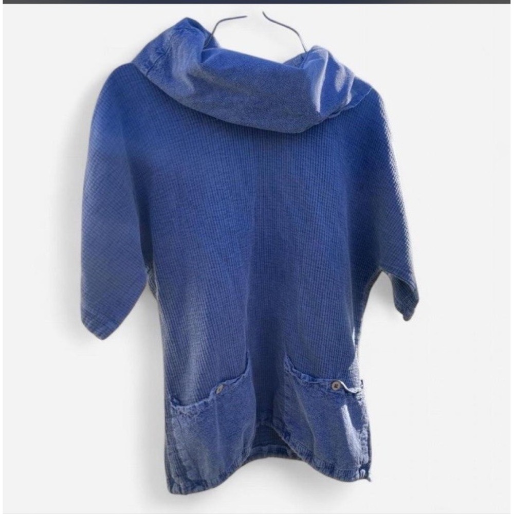 EzzE Wear Vintage Women's Denim Turtleneck Made In Canada S